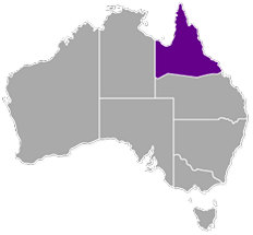 North Queensland map