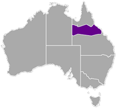 North Queensland map